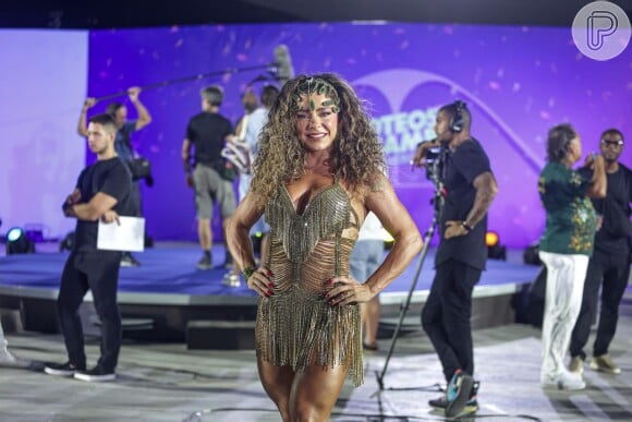 Carnaval 2024: Fabíola de Andrade é estreante como rainha de bateria da Mocidade