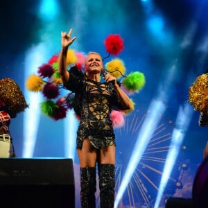 Xuxa cantou os grandes sucessos de sua carreira
