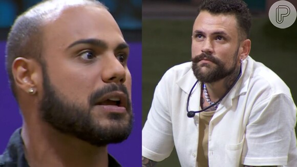 'BBB 24': Marcus e Vinicius se desentendem ao vivo
