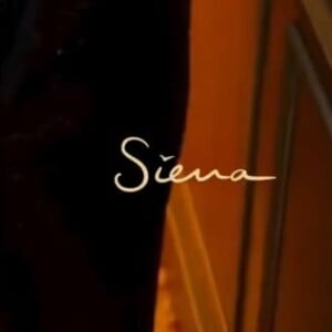 Depois do desfile, Rihanna foi jantar em um restaurante de Siena e autografou um prato do local