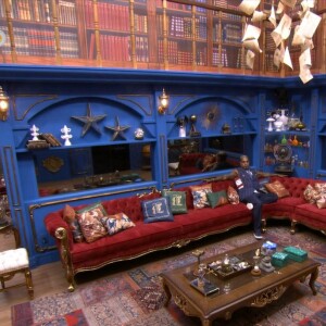 Após o show do Jota Quest, Rodriguinho sentou sozinho na sala do 'BBB 24'