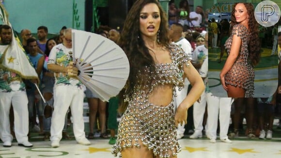 Carnaval 2024 do Rio: Rafa Kalimann apostou em vestido ousado e deixou o bumbum à mostra em ensaio da Imperatriz em 26 de janeiro de 2024