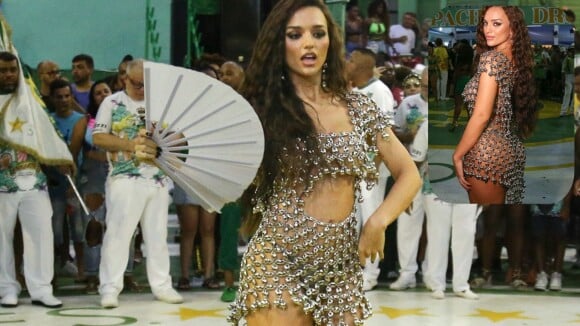 Carnaval 2024 do Rio: Musa, Rafa Kalimann aposta em look ousado e exibe bumbum durante ensaio da Imperatriz. Fotos!