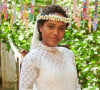 Casamento na novela 'Renascer': Maria Santa (Duda Santos) usa vestido de noiva com crochê no 'sim' para José Inocêncio. Fotos!