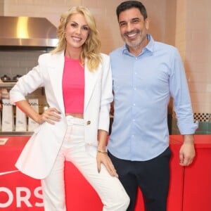 Ana Hickmann vem sendo apontada como affair de Edu Guedes e já negou mais de uma vez a relação com o chef