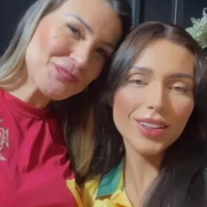 Andressa Urach gravou vídeo pornô com Fernanda Campos