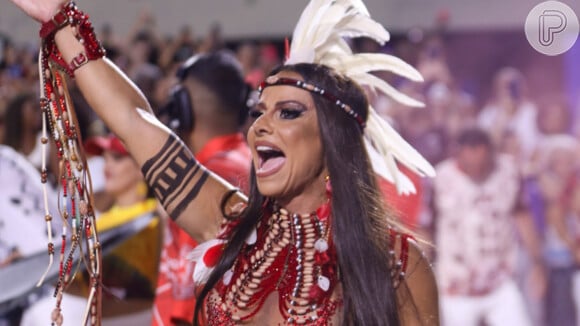 Carnaval 2024: Viviane Araujo vai usar aplique inédito avaliado em R$ 18 mil no desfile do Salgueiro em 11 de fevereiro de 2024