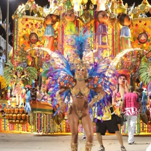 O desfile das escolas de samba do grupo especial teve início na noite deste domingo (11), mas quem assiste ao espetáculo de casa parece que não está satisfeito com a experiência