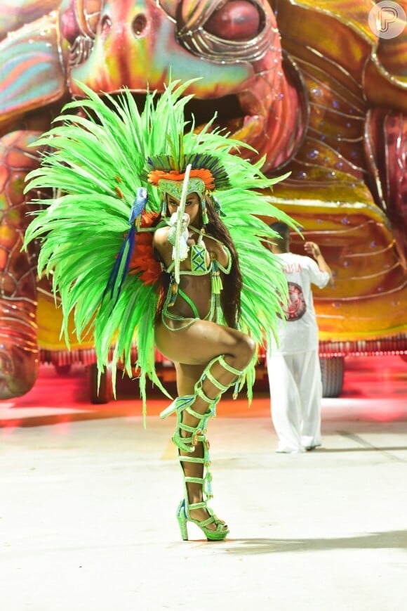 Carnaval 2024 do Salgueiro teve como musa Rebecca