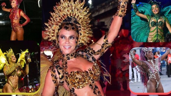 Carnaval 2024 do Rio: qual a ordem do desfile das Campeãs? Veja horários e quais famosos desfilam em cada escola!