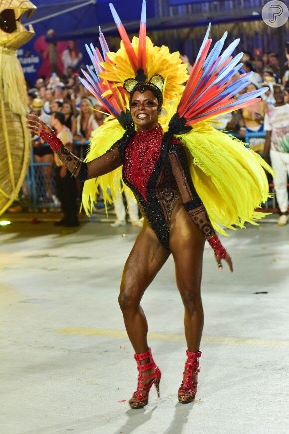 Carnaval 2024 do Rio: Adriana Bombom também foi destaque da Grande Rio