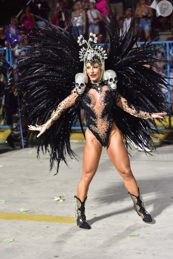Carnaval 2024 do Rio: Aricia Silva também desfilou pela Imperatriz