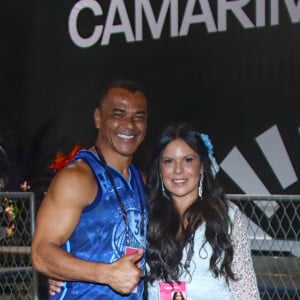 Desfile das Campeãs 2024: Cafu e a namorada usaram looks simples para a Sapucaí