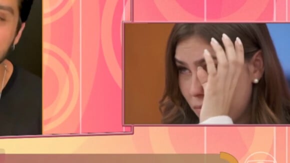 Buba de 'Renascer', Gabriela Medeiros chora com recado de ator da novela: 'Profundo'