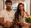 Casamento de Damião (Xamã) e Ritinha (Mell Muzzillo) é marcado por amor, morte de Chico (Mac Suara) e ausência de Inácia (Edvania Carvalho)