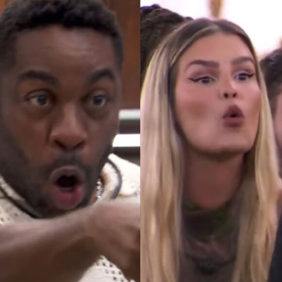 Lázaro Ramos entra no 'BBB 24' e faz imitações de Yasmin Brunet e Davi