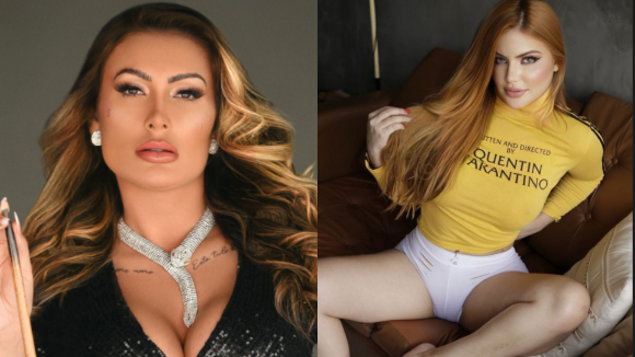 Andressa Urach divulga vídeo pornô com modelo eleita 'dona da vagina mais bonita do Brasil': 'Amei'