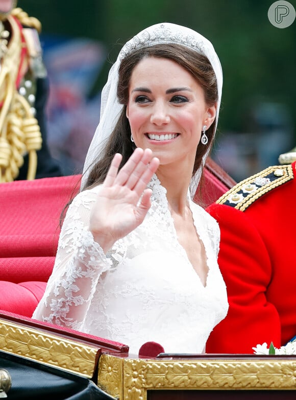 Kate Middleton fez sua própria maquiagem para o seu casamento
