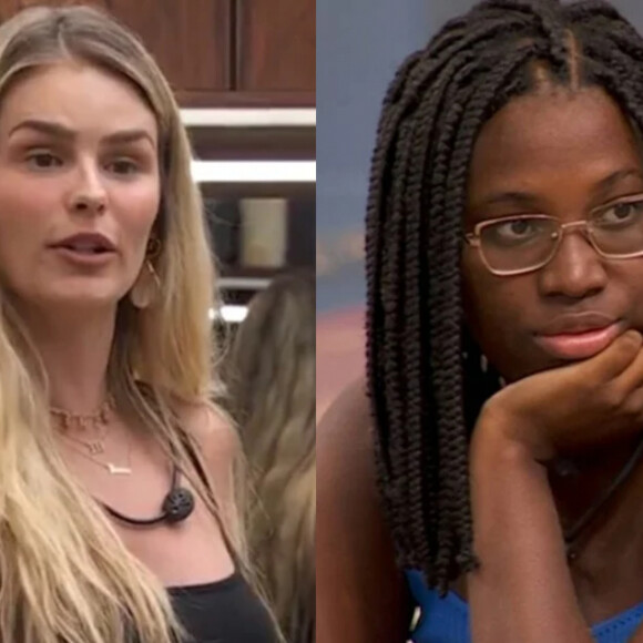 Yasmin Brunet se irrita com fala de entrevistador sobre sua amizade com Leidy Elin