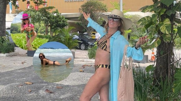 Helô Pinheiro, aos 80 anos, esbanja vitalidade em fotos de biquíni e mostra o motivo do título de 'Garota de Ipanema'. Veja!