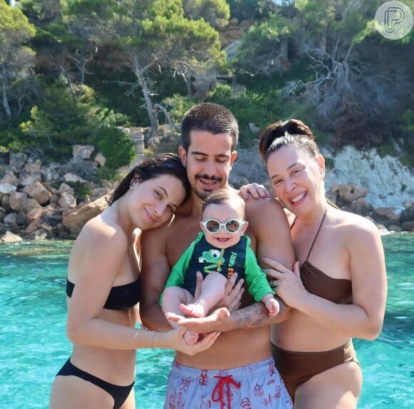 Claudia Raia é mãe de três filhos: Enzo, Sophia e Luca