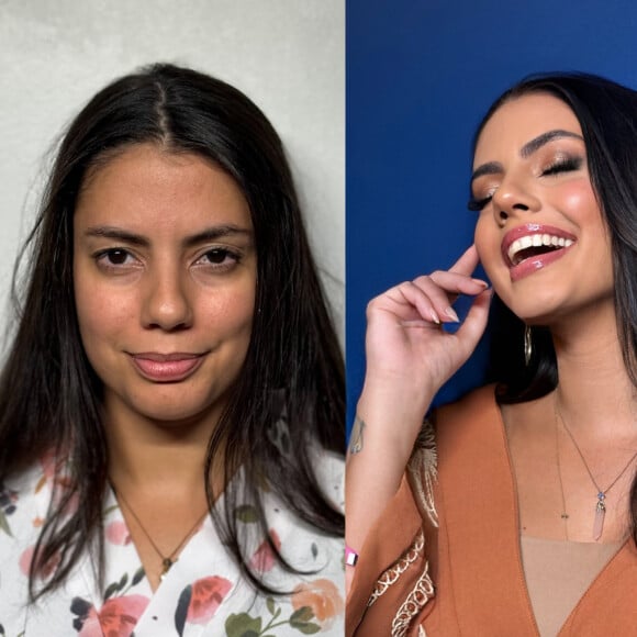 Veja o antes e depois de Fernanda Bande, do 'BBB 24'