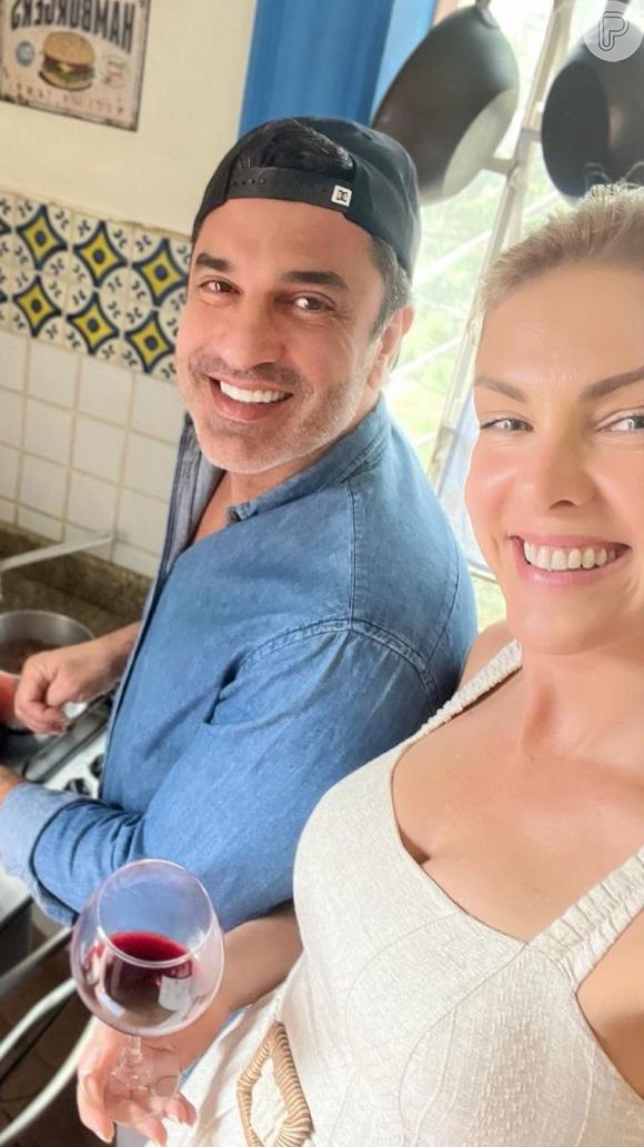 Ana Hickmann e Edu Guedes curtem o feriadão de Páscoa juntos