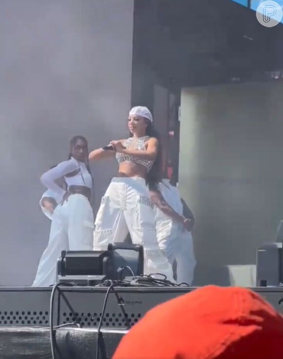 Ludmilla foi a primeiraartista afrolatina a se apresentar no palco principal do Coachella