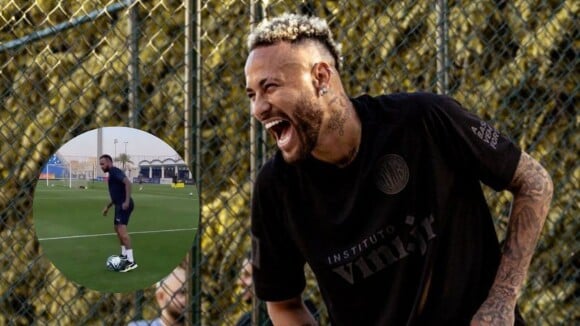 Neymar fora de forma? Corpo do jogador chama atenção em novo vídeo voltando aos campos e web não perdoa: 'Está tão gordo'
