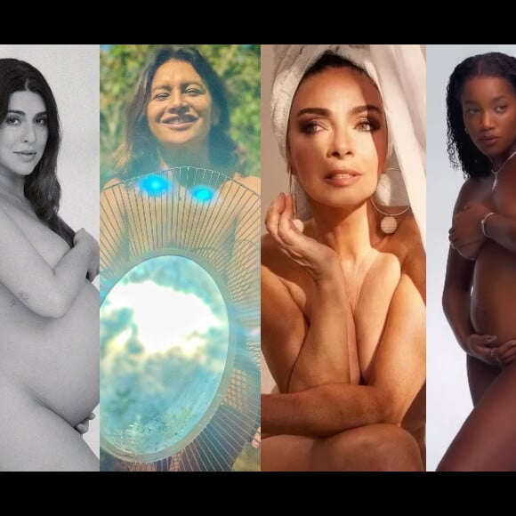 Fernanda Paes Leme, Dira Paes, Iza e Claudia Ohana posam nuas na mesma semana