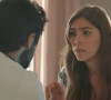 Em 'Renascer', Buba (Gabriela Medeiros) e Venâncio (Rodrigo Simas) têm última briga feia sobre o fato de ela ser mulher trans.