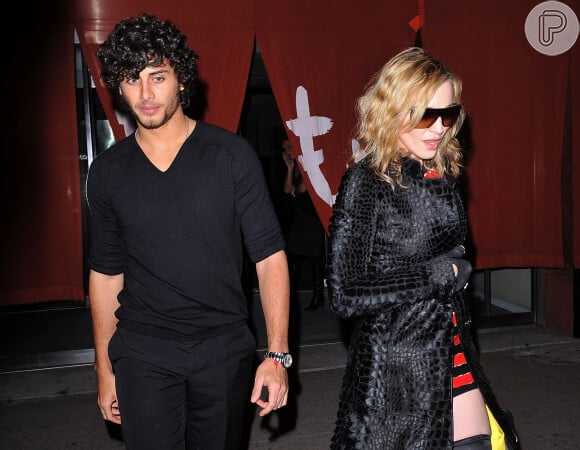 Madonna namorou o modelo carioca Jesus Luz