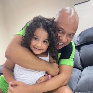 A filha mais nova de Anderson, do Molejo, tem apenas 3 anos