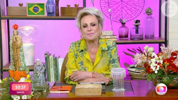 Ana Maria Braga negou rumores de aposentadoria da TV Globo
