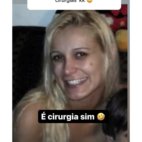 No registro, Andressa Urach apareceu completamente irreconhecível antes de ganhar fama com o Miss Bumbum e a 'Fazenda
