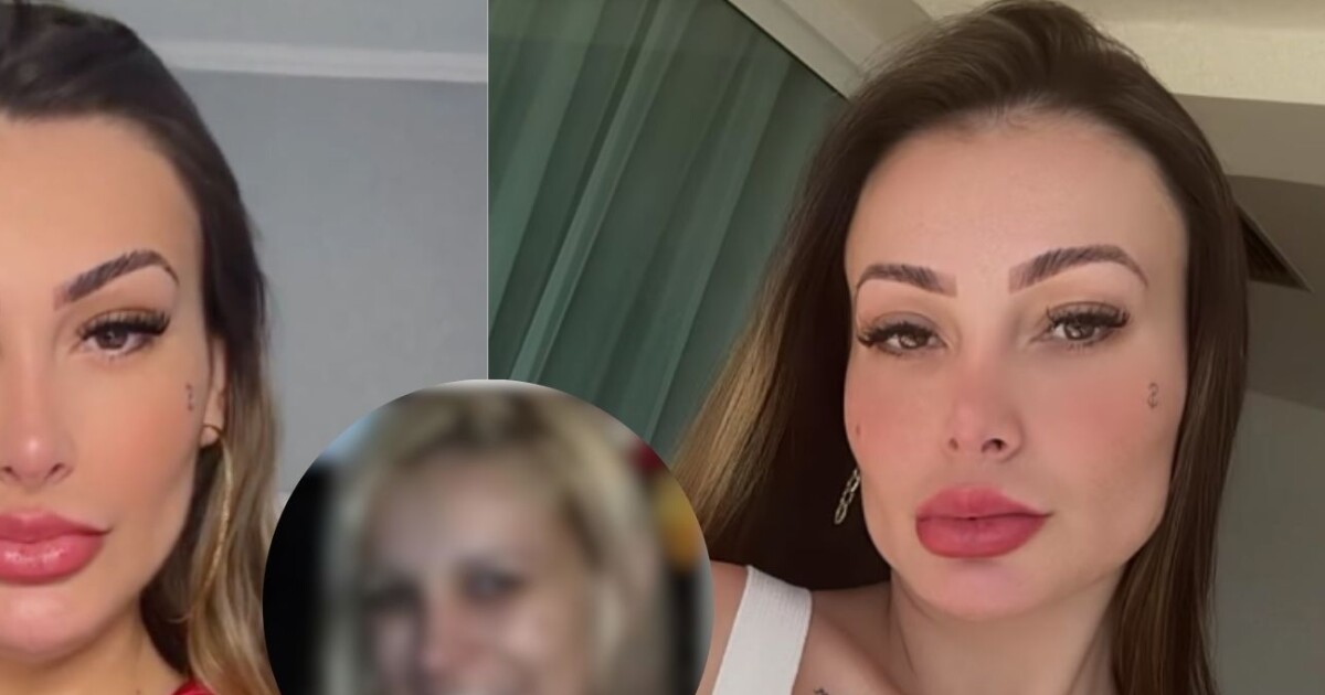 Antes e depois de Andressa Urach modelo posta foto antes da fama e