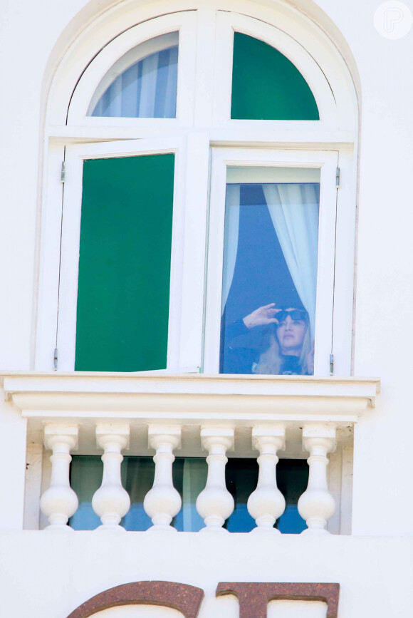 Madonna já está no Brasil