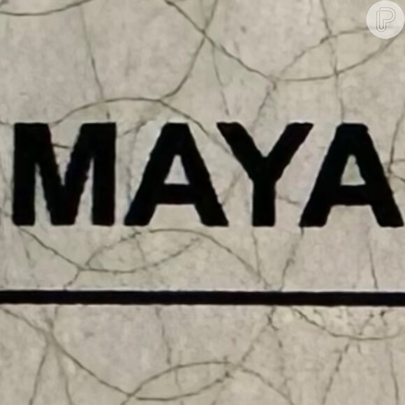Maya Mazzafera, finalmente, foi apresentada ao mundo! A influenciadora confirmou o nome em uma publicação no Instagram