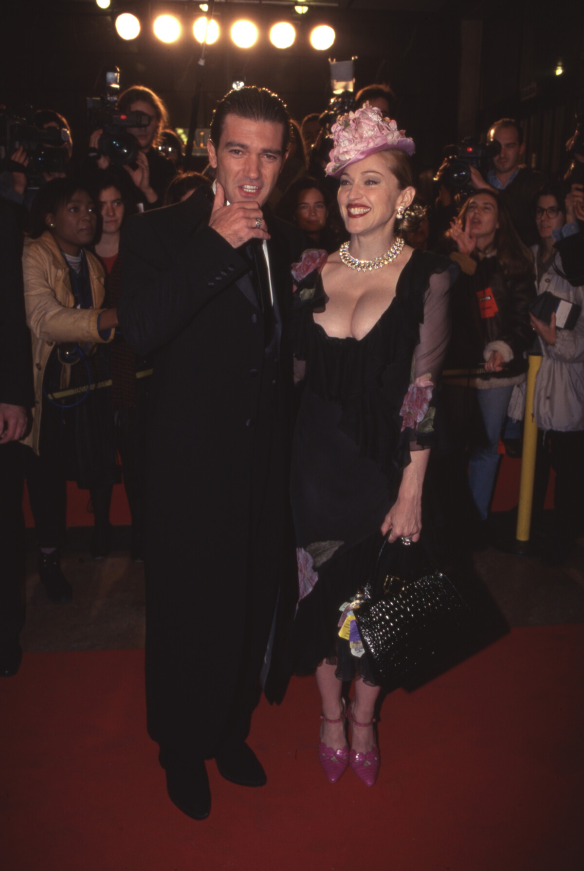 Foto Madonna revelou um 'crush' em Antonio Banderas no clássico filme