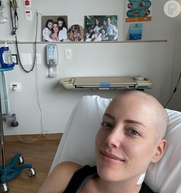 Fabiana Justus foi submetida ao transplante de medula óssea