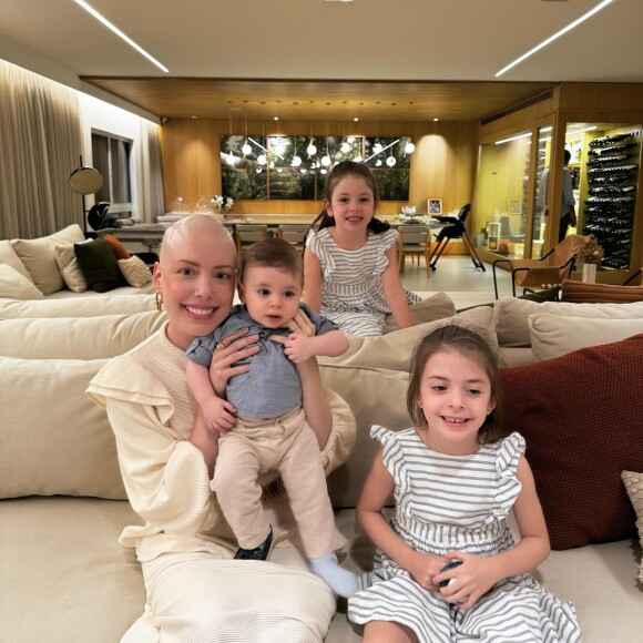Fabiana Justus é mãe de 3 filhos