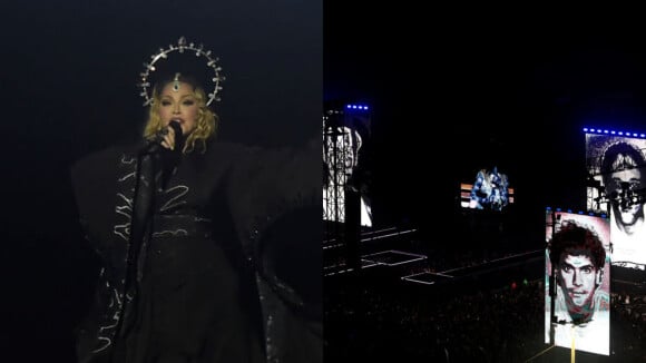 Um detalhe que poucos repararam no show da Madonna em Copacabana envolve morte de famoso comediante da Globo