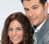 Ângela (Alejandra Gil) e Leonardo (Brandon Peniche) são os protagonistas da novela 'Contigo Sim', do SBT