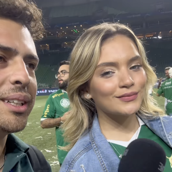 Gabrielly Miranda responde perguntas sobre o que deixa Endrick fazer ou não no namoro