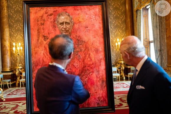 Pintura oficial de Rei Charles III dividiu opiniões