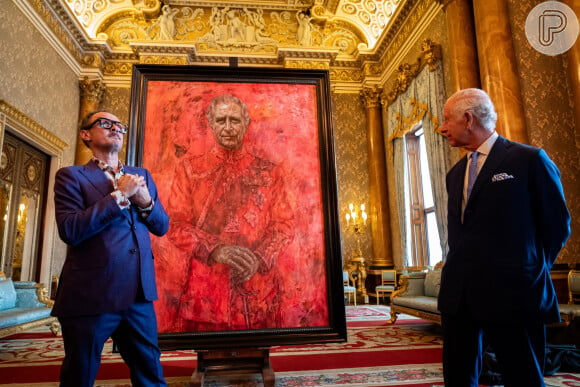 Pintura oficial do Rei Charles III foi criticada até por Ana Maria Braga: 'Eu não gostei, não, Charles!'