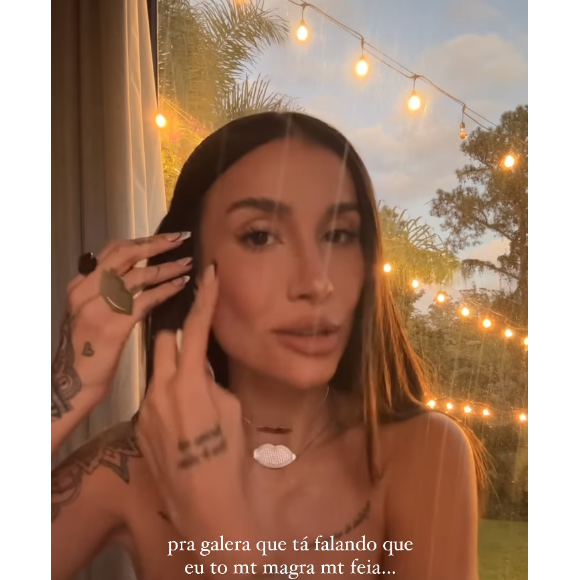 Por fim, Bianca Andrade pediu empatia aos internautas sobre as críticas ao seu rosto e corpo