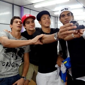 Rafael disse à Globo que a ideia de participar da novela partiu dele, de Neymar e de Ganso