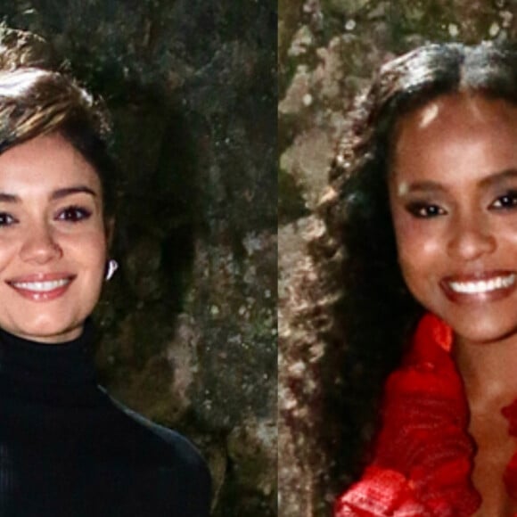 Vestido vermelho de Duda Santos, all black de Sophie Charlotte e Gabriela Medeiros, e mais looks de famosos na festa de 23 anos da Maria Santa de 'Renascer'