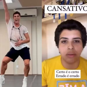 Vídeo de Reynaldo Gianecchini interpretando drag queen viraliza e é detonado por bailarina trans de Iza: 'As pessoas aplaudem o errado'